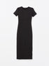 LC Waikiki Crew Neck Straight Short Sleeve Women's Bodycon Dress